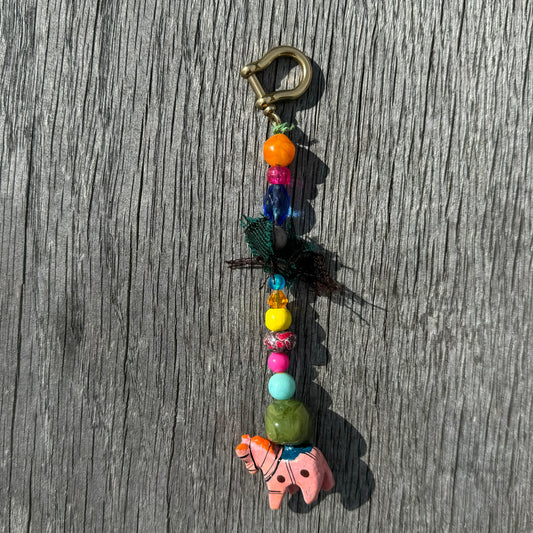 Style your bag - Pink pony bag charm